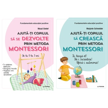 Pachet Parenting Montessori, 2 carti Pachet Parenting Montessori, 2 carti