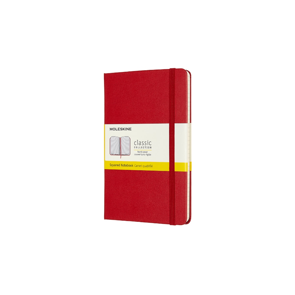 Agenda Moleskine, Classic Collection, 70 g / m2, 11 x 18 cm, Rosu