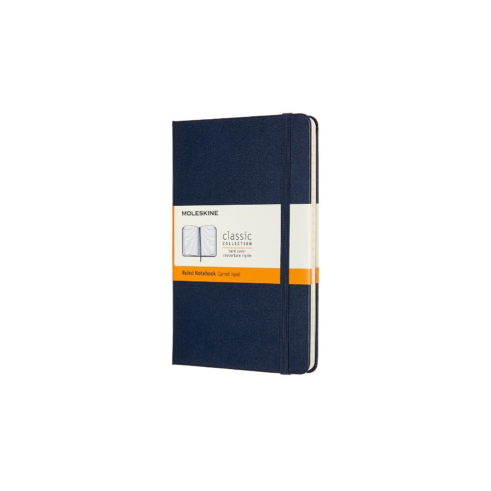 Agenda Moleskine, Classic Collection, 70 g / m2, 11 x 18 cm, Bleumarin