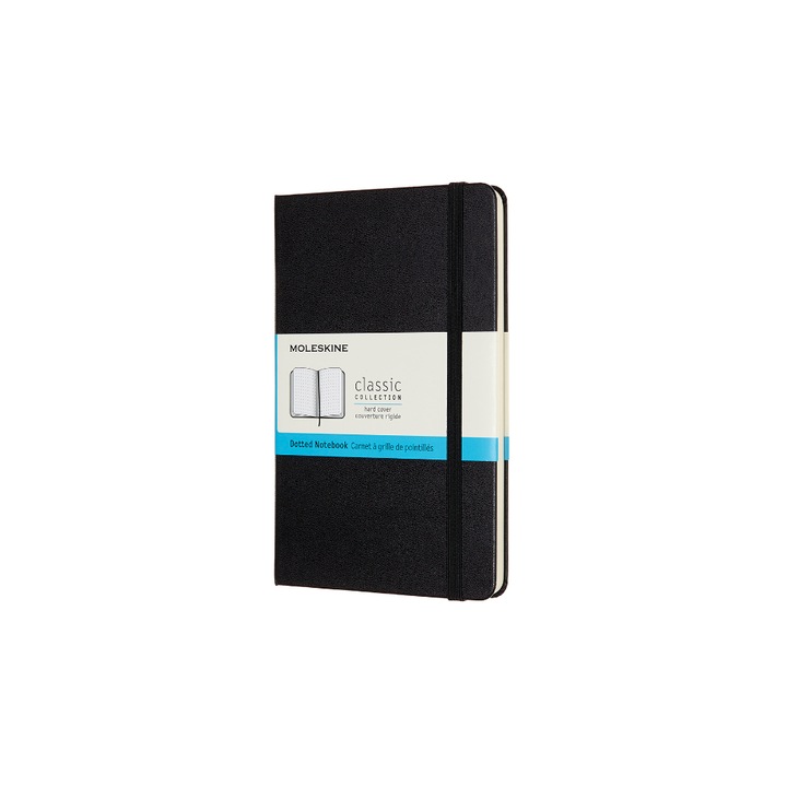 Дневник Moleskine, Classic Collection, 70 g / m2, 11 x 18 cm, черен