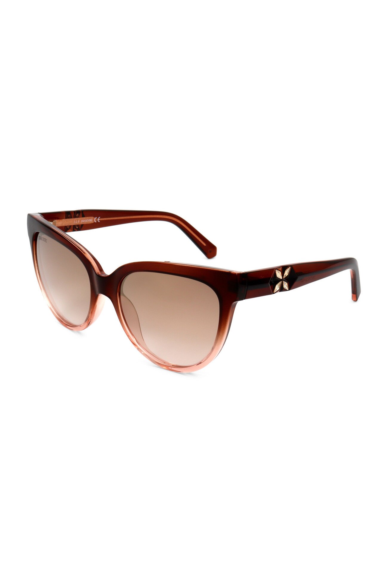 Ochelari de soare femei Swarovski model SK0187, Maro