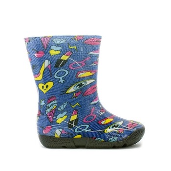 Cizme de cauciuc Cartoon Pretty, Multicolor Cizme de cauciuc Cartoon Pretty, Multicolor