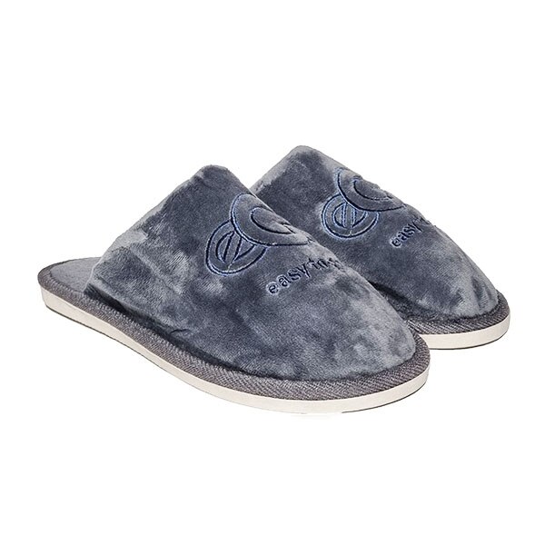 Papuci casa barbati Trendd Ego, Gri