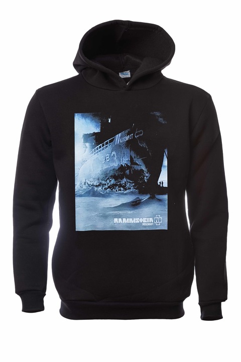 Hanorac pentru barbati Printex, Rammstein, Rosenrot, Digital Print, Negru