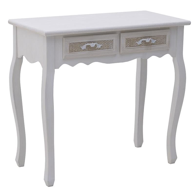 Consola lemn crem, 80x40x75 cm