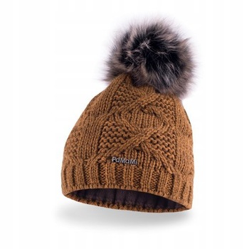 Caciula cu pompon Pamami, Maro Caciula cu pompon Pamami, Maro