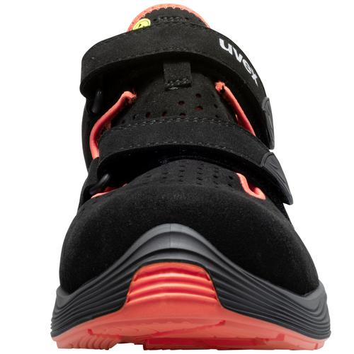 uvex 1 G2 Sandalen S1 68489 schw,rot 35 uvex 1 G2 Sandalen S1 68489 schw,rot 35