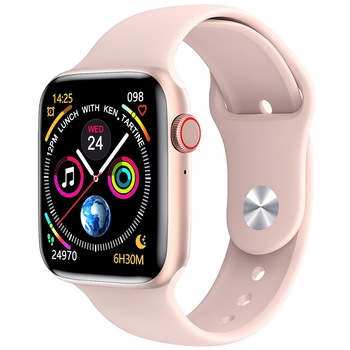 Ceas SmartWatch Pro F26 Edittion idealSTORE, Touch Screen, Display 1.75 inch HD, Monitorizeaza, ritmul cardiac, tensiunea arteriala, Distanta, Somnul, Caloriile arse, IP 68, Pedometru, Gold Ceas SmartWatch Pro F26 Edittion idealSTORE, Touch Screen, Display 1.75 inch HD, Monitorizeaza, ritmul cardiac, tensiunea arteriala, Distanta, Somnul, Caloriile arse, IP 68, Pedometru, Gold