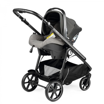 Carucior 3 in 1, Peg Perego, Veloce, Primoviaggio SL, 0 - 22 kg, City Grey, Gri/Alb Carucior 3 in 1, Peg Perego, Veloce, Primoviaggio SL, 0 - 22 kg, City Grey, Gri/Alb