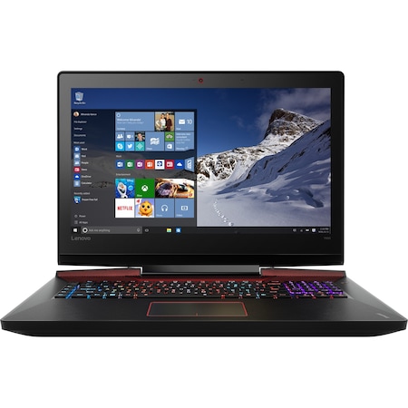 Laptop Gaming Lenovo Y900-17ISK cu procesor Intel® Core™ i7-6820HK 2.70GHz, Skylake™, 17.3" Full HD, IPS, 16GB, 1TB, DVD-RW, nVIDIA GeForce GTX 980M 8GB GDDR5, Microsoft Windows 10 Home, Black