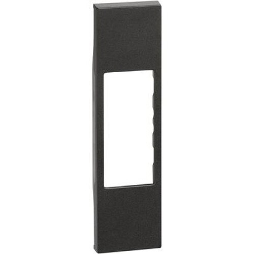Tasta / Capac pentru priza RJ11, RJ45, 1M, Bticino, Living NOW, Negru KG07