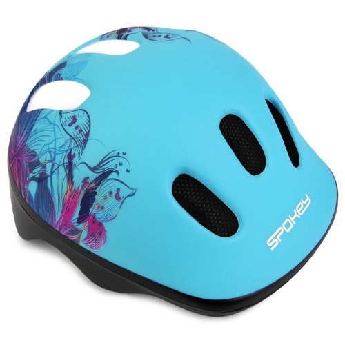 Casca ciclism Spokey, 44-48cm/ 49-56cm, Albastru