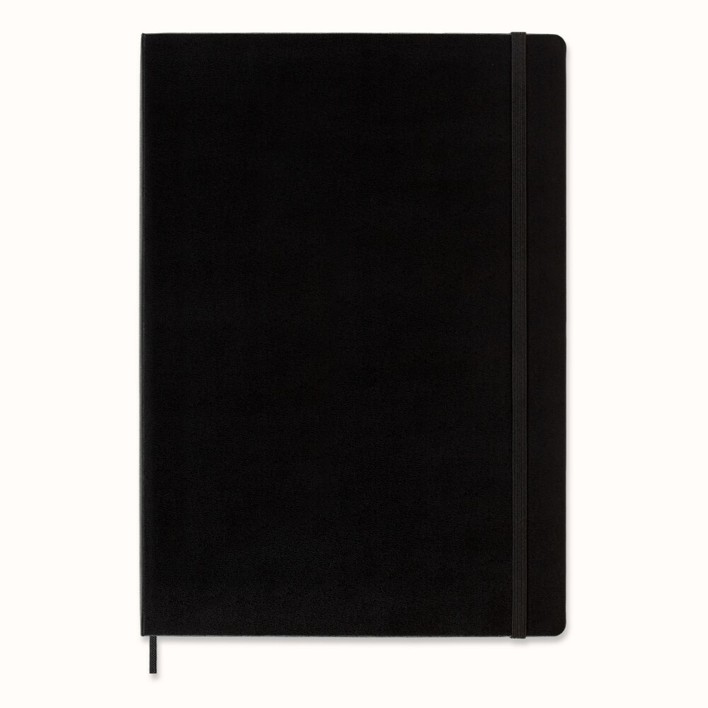 Agenda Moleskine, Clasic, Hard cover, A4, 70 g, Negru