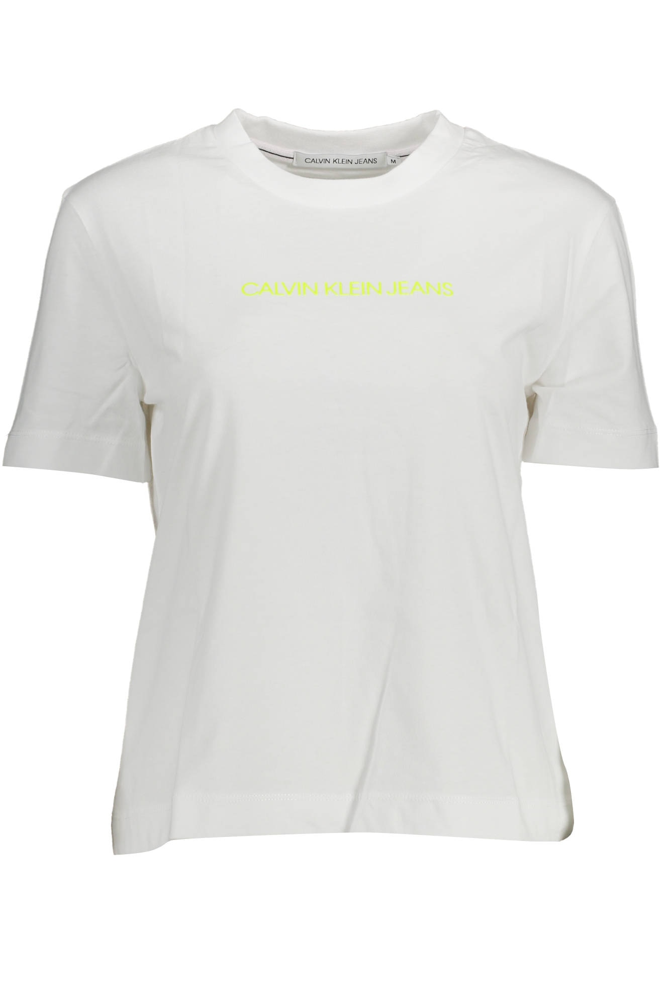 Tricou Dama, CALVIN KLEIN, 9106247, Logo, Alb, Alb, XL