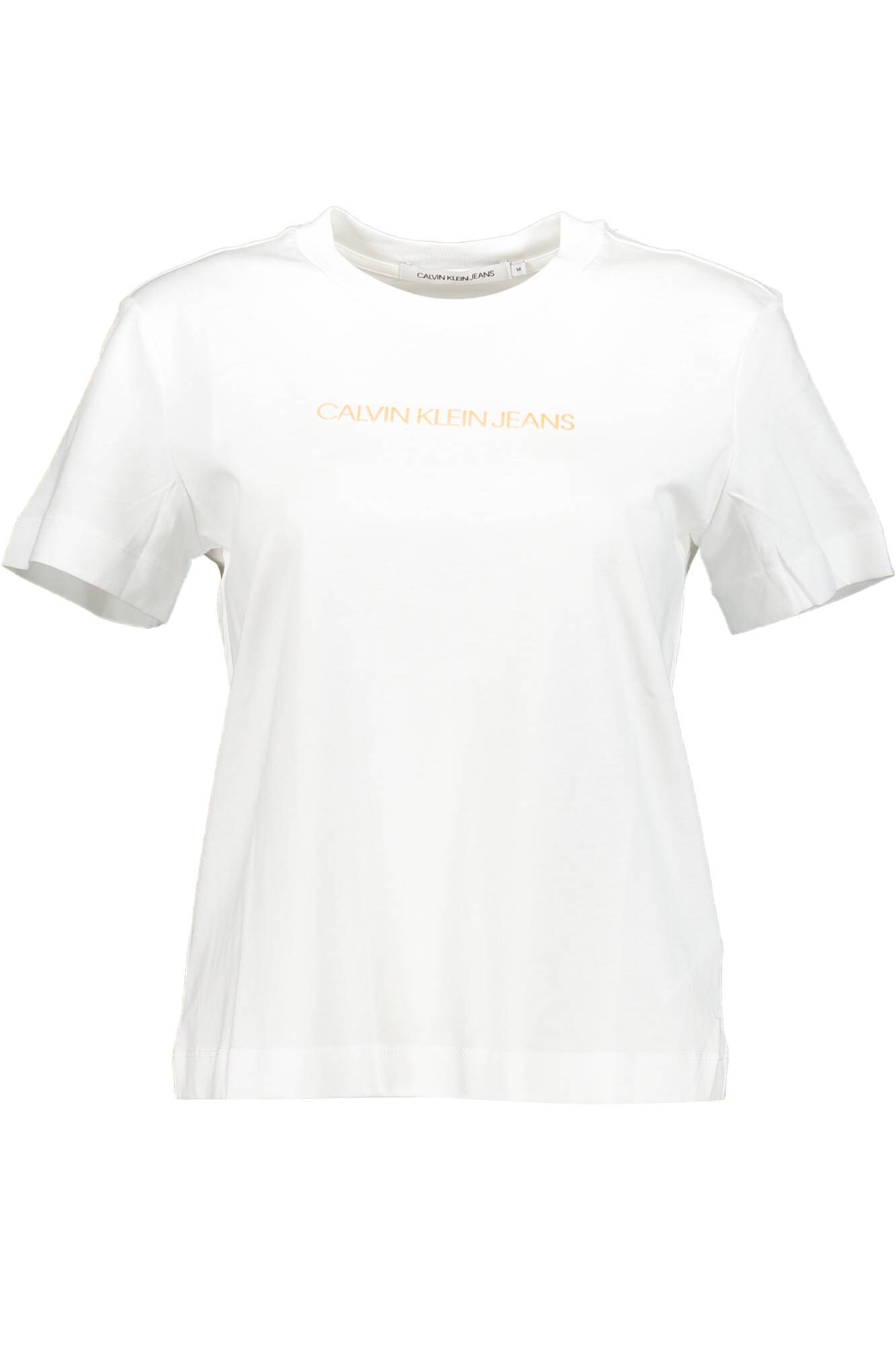 Tricou Dama, CALVIN KLEIN, 9107957, Logo, Alb, Alb, XL