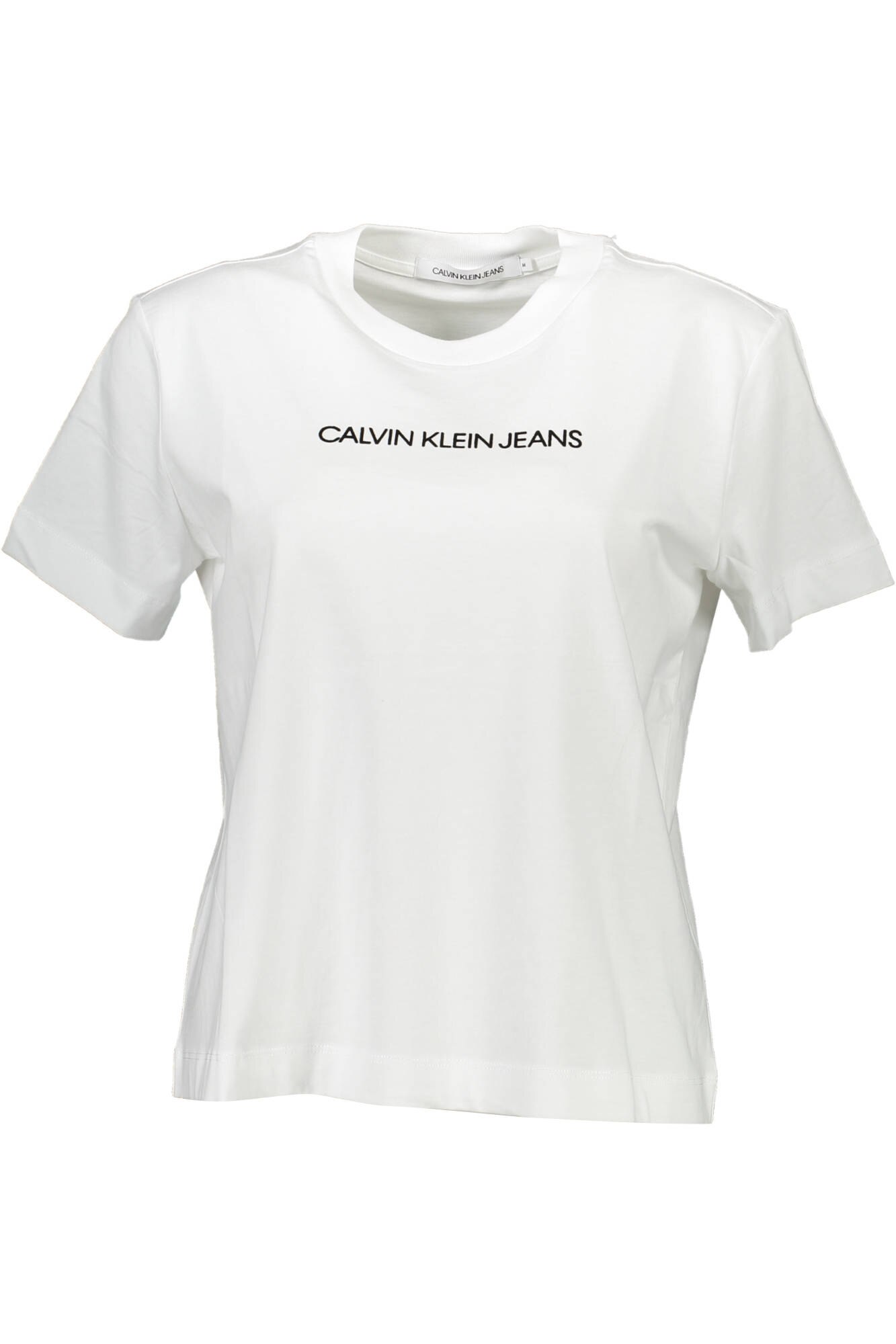 Tricou Dama, CALVIN KLEIN, 9107994, Logo, Alb, Alb
