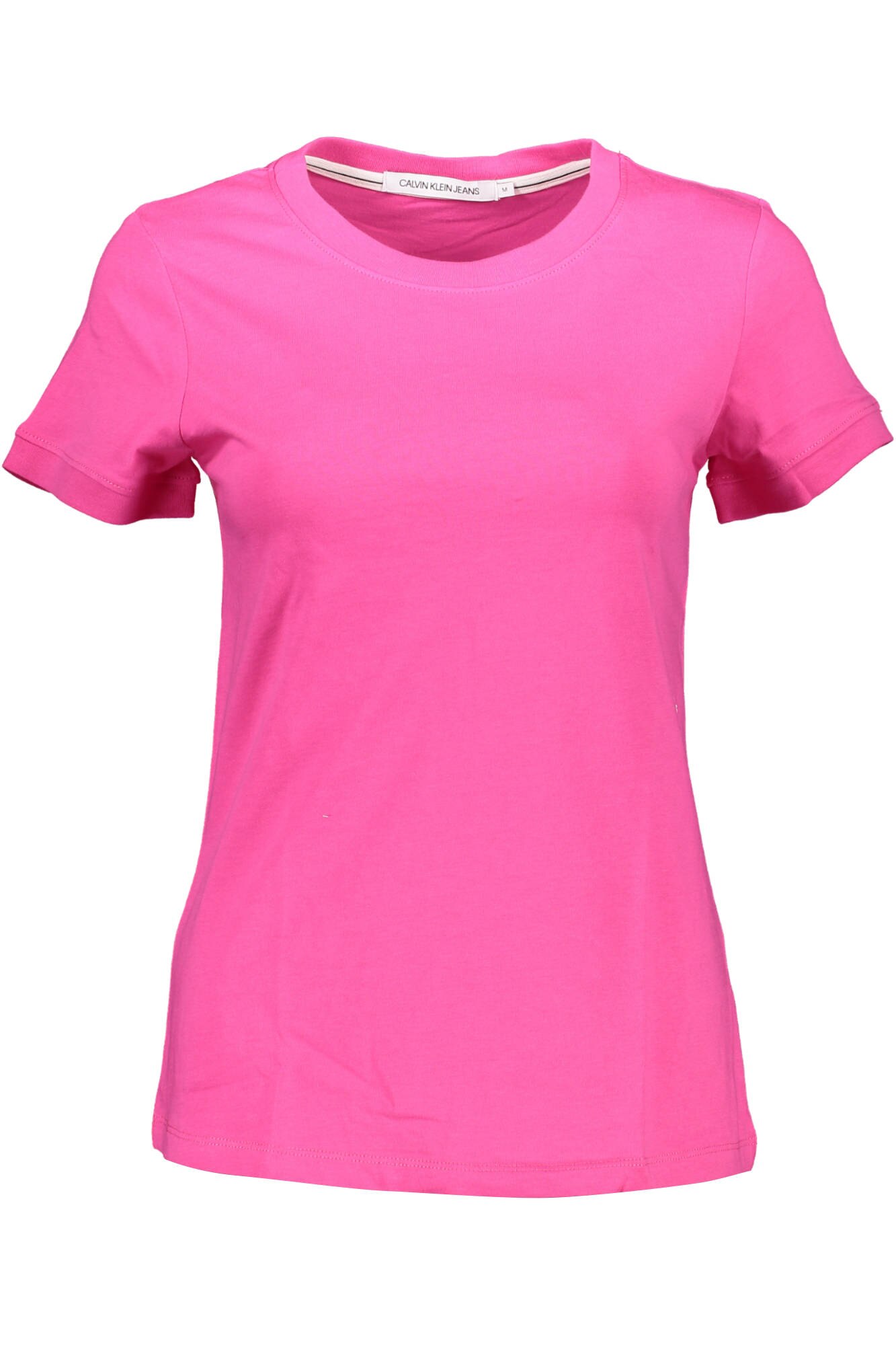 Tricou Dama, CALVIN KLEIN, 9106320, Logo, Roz, Roz