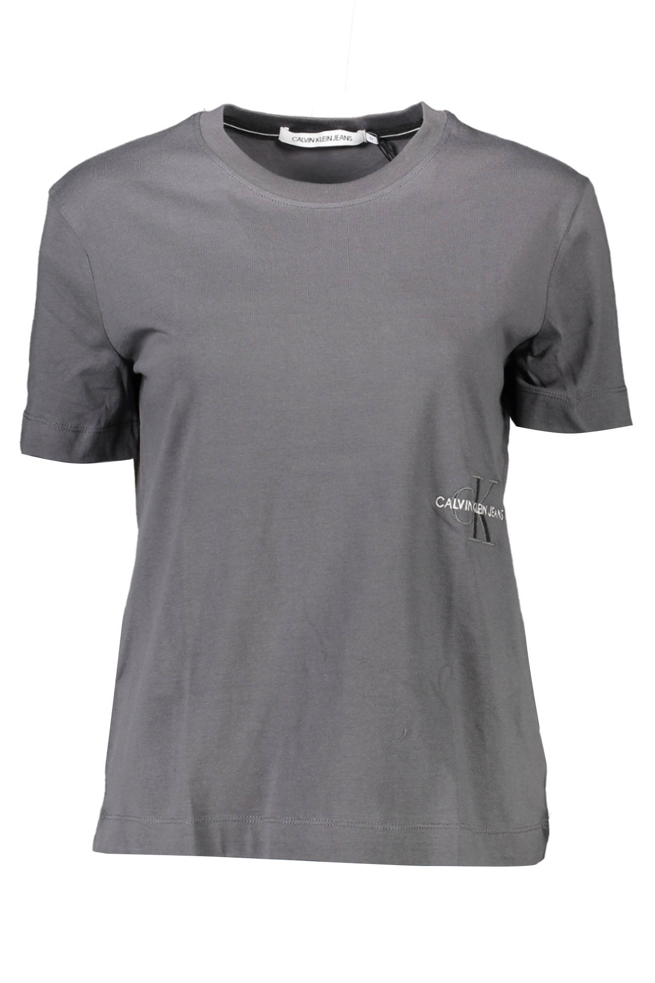 Tricou Dama, CALVIN KLEIN, 9106377, Logo, Gri, Gri