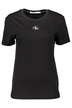 Tricou Dama, CALVIN KLEIN, 9108070, Logo, Negru, Negru Tricou Dama, CALVIN KLEIN, 9108070, Logo, Negru, Negru