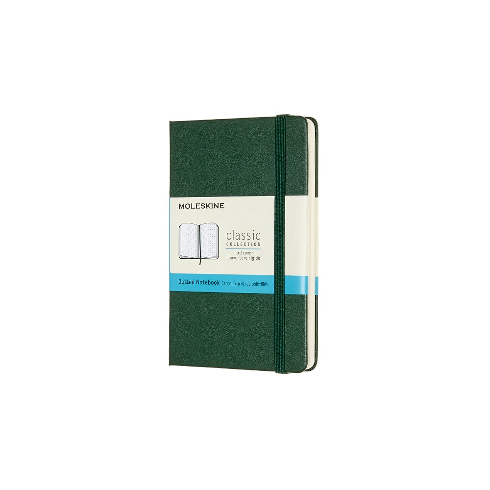 Agenda Moleskine, Classic Collection, 70 g / m2, A6, 9 x 14 cm, Verde