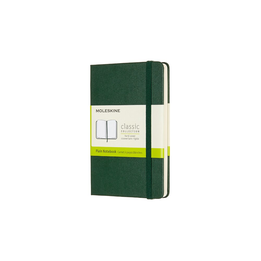 Agenda Moleskine, Classic Collection, 70 g / m2, A6, 9 x 14 cm, Verde