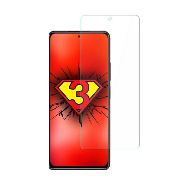 Átlátszó védőfólia 3MK Flexible Glass, amely kompatibilis a Xiaomi 11T / 11T Pro készülékekkel