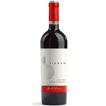 Vin Rosu Aurelia Visinescu, Signum Syrah&Merlot, Sec, 0.75l Vin Rosu Aurelia Visinescu, Signum Syrah&Merlot, Sec, 0.75l