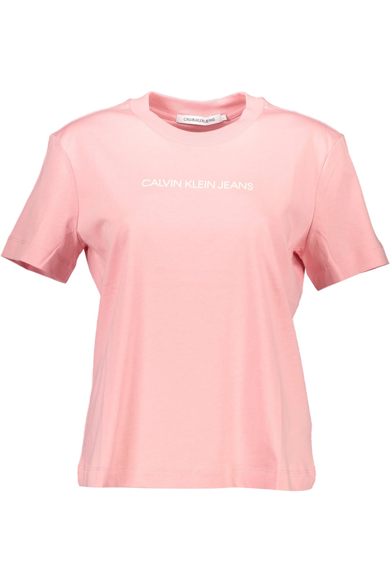 Tricou Dama, CALVIN KLEIN, 9108004, Logo, Roz, Roz, L