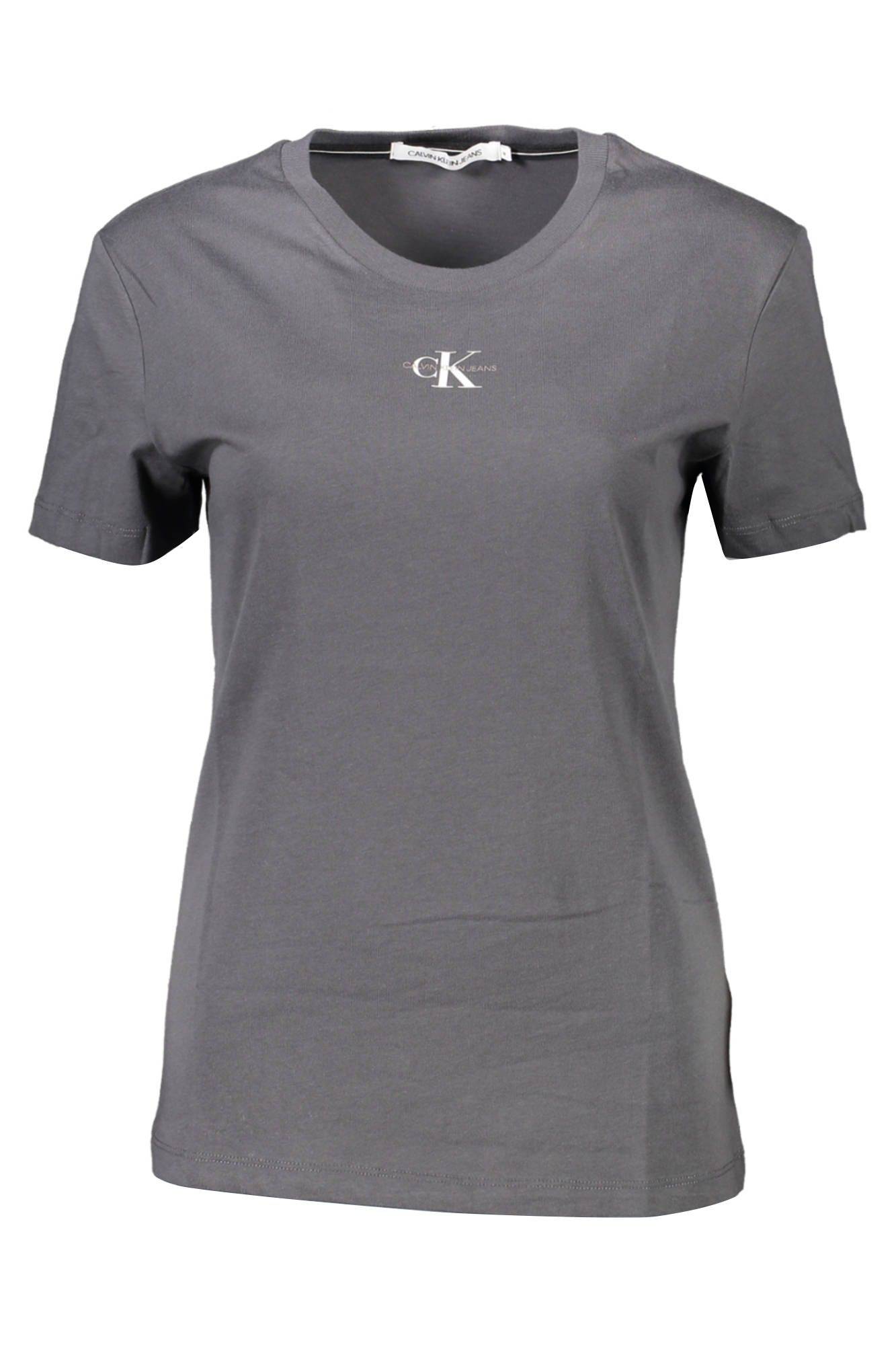 Tricou Dama, CALVIN KLEIN, 9108074, Logo, Gri, Gri