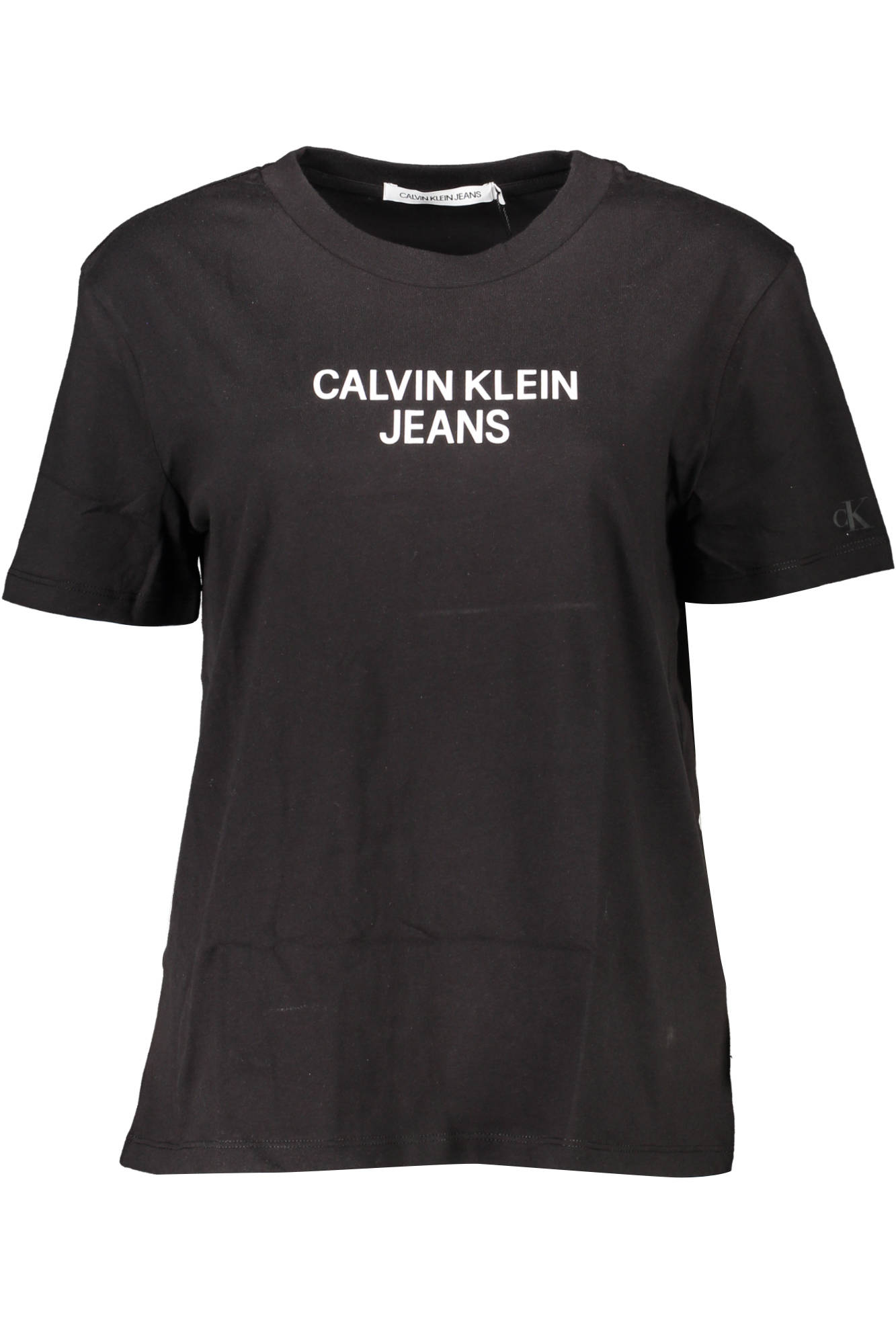 Tricou Dama, CALVIN KLEIN, 9108061, Logo, Negru, Negru