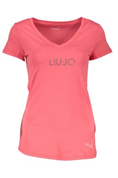 Tricou Dama, LIU JO, 9106613, Logo, Rosu, Rosu, XS Tricou Dama, LIU JO, 9106613, Logo, Rosu, Rosu, XS