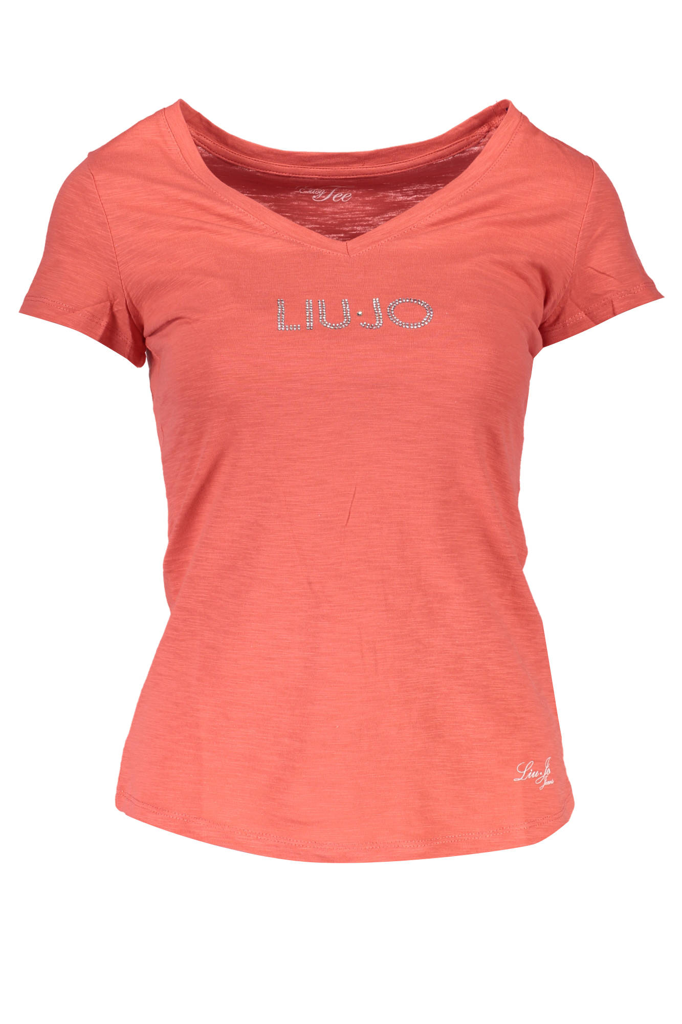 Tricou Dama, LIU JO, 9106622, Logo, Rosu, Rosu, XS