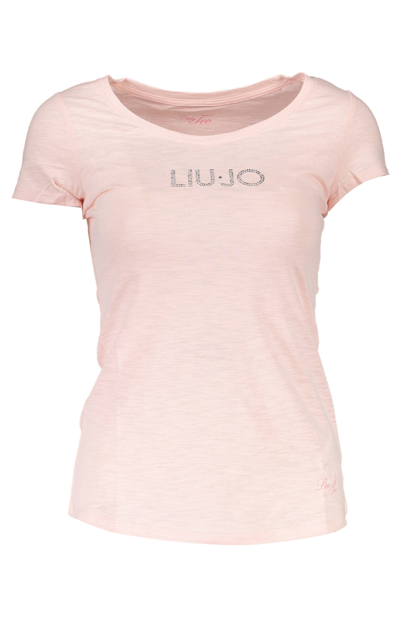 Tricou Dama, LIU JO, 9106632, Logo, Roz, Roz, XS