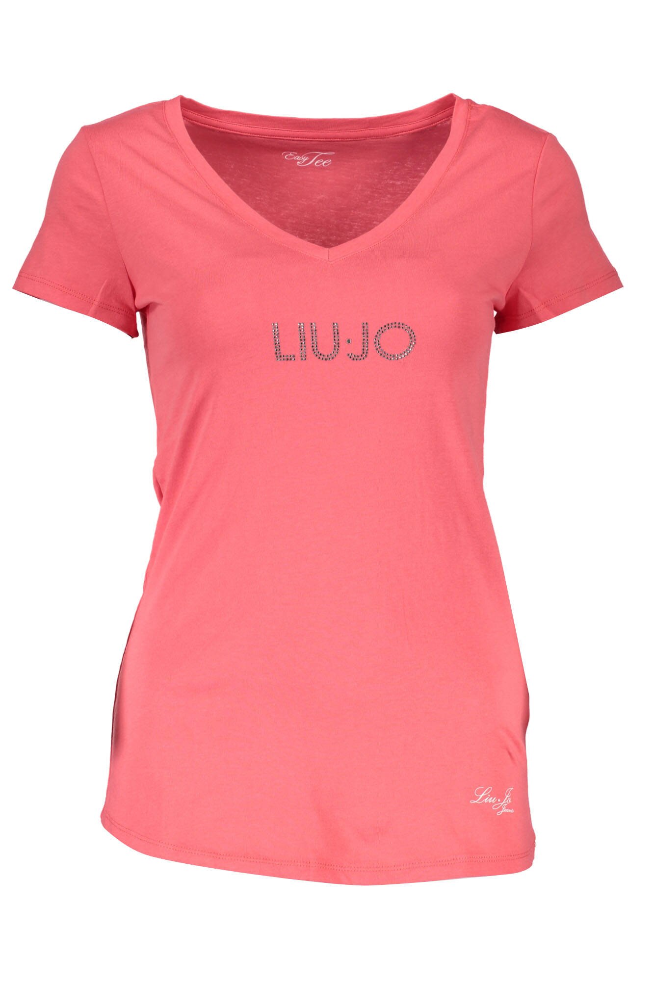 Tricou Dama, LIU JO, 9108217, Logo, Rosu, Rosu, S