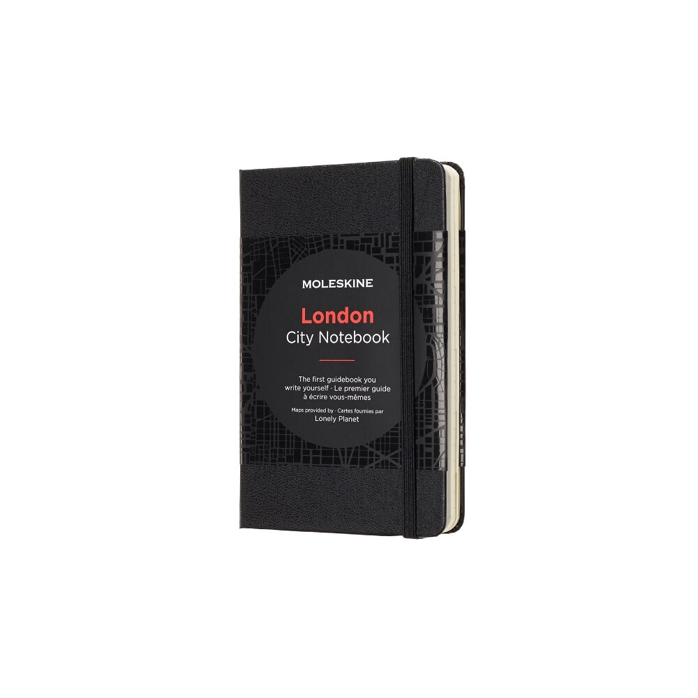 Jurnal Moleskine, Londra, Hard cover, 70 g, 9x14 cm, Negru