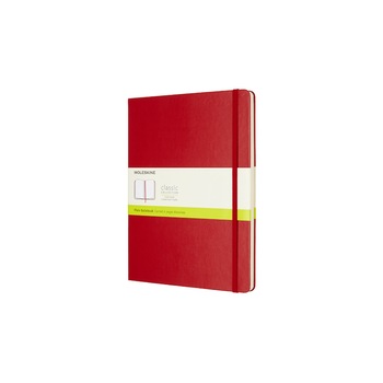 Agenda Moleskine, Classic Collection, XL, 19 x 25 cm, 70 g/m2, Rosu Agenda Moleskine, Classic Collection, XL, 19 x 25 cm, 70 g/m2, Rosu