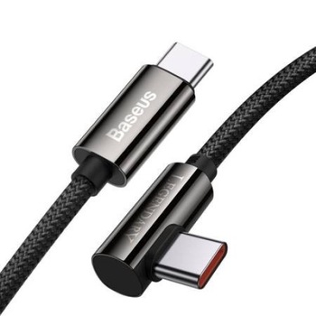 Cablu USB-C la USB-C Baseus Legend Series, 100W, 1m, negru Cablu USB-C la USB-C Baseus Legend Series, 100W, 1m, negru