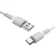 Cablu USB Borofone BX16 - MICRO 1M - Alb