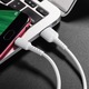 Cablu USB Borofone BX16 - MICRO 1M - Alb