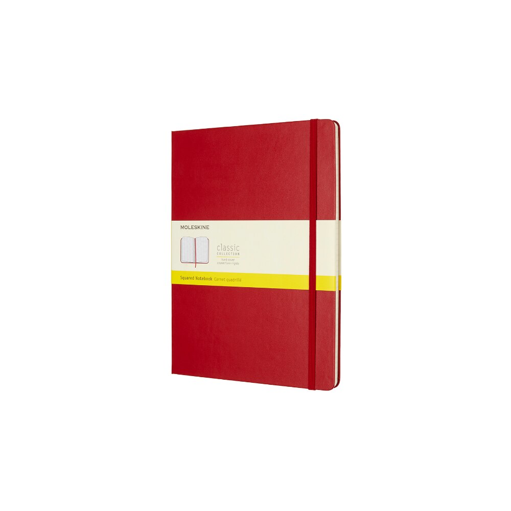 Agenda Moleskine, 75861, Clasic, Hard cover, 19x25 cm, 70 g, Rosu