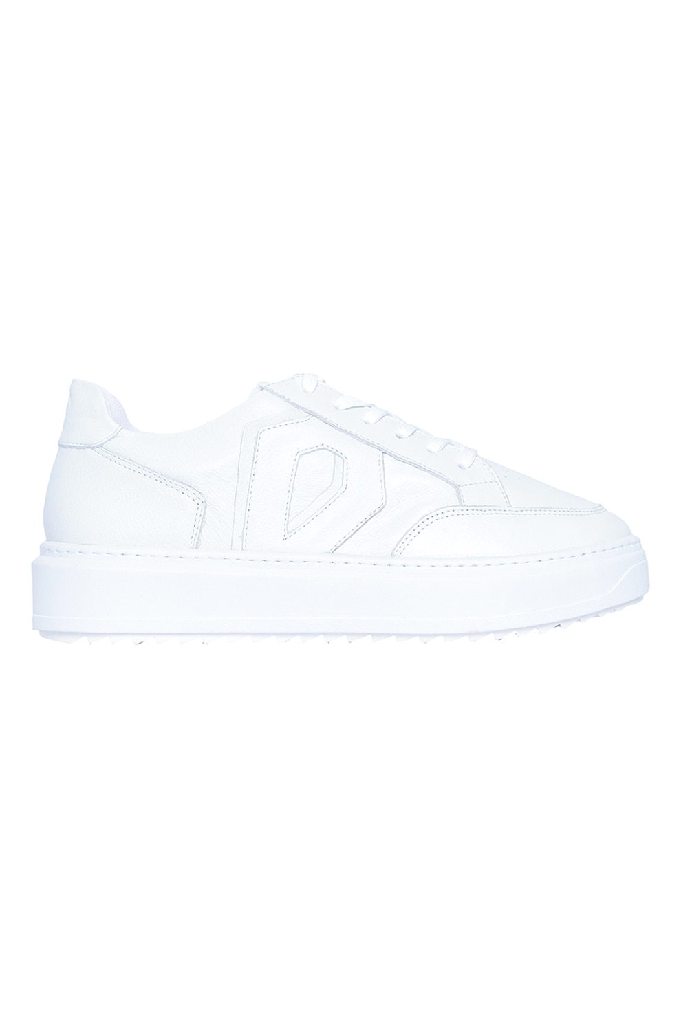 Cloud 9, Pantofi sport low cut din piele Sidney, Alb