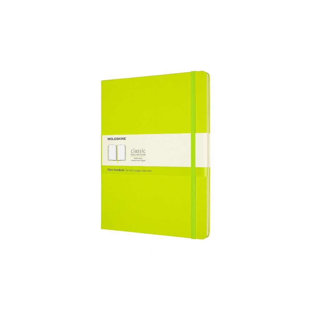 Agenda Moleskine, Clasic, Hard cover, 19x25 cm, 70 g, Verde neon