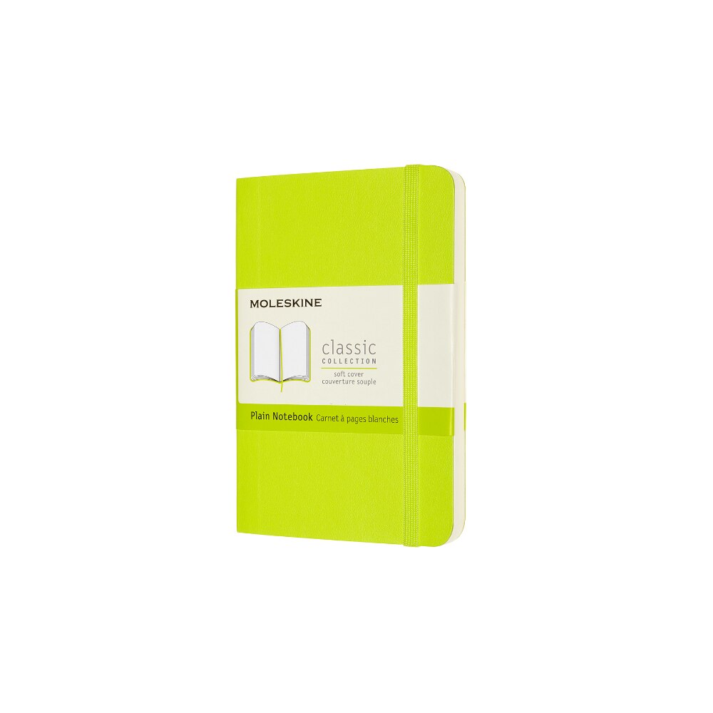 Agenda Moleskine, Clasic, Soft cover, A6, 9x14 cm, 70 g, Verde neon