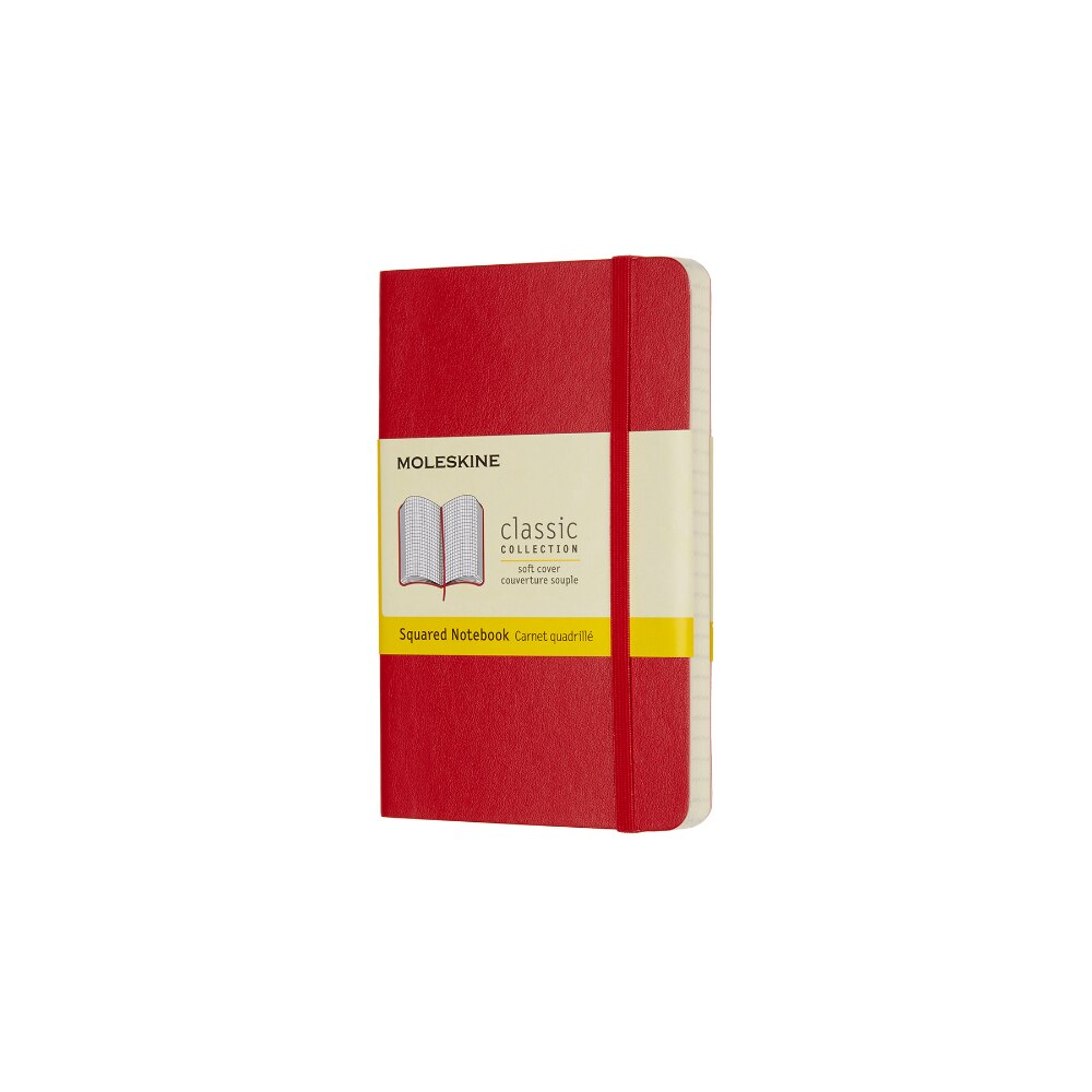 Agenda Moleskine, 75887, Clasic, Soft cover, A6, 9x14 cm, 70 g, Rosu