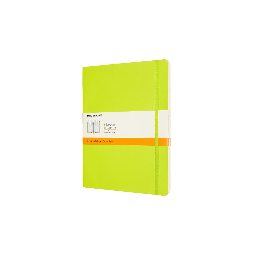 Agenda Moleskine, 75133, Clasic, Soft cover, 19x25 cm, 70 g, Verde neon