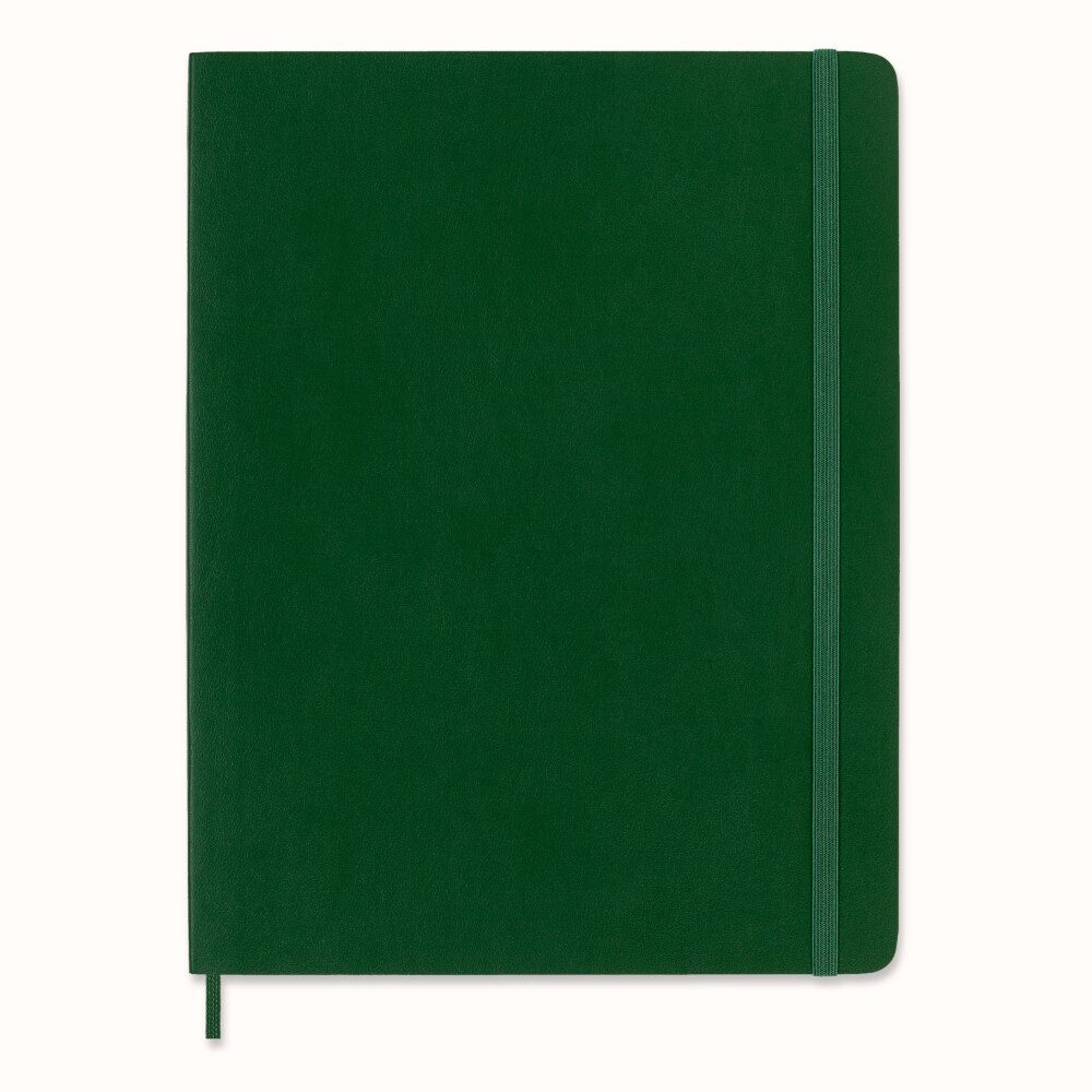 Agenda Moleskine, 53620, Clasic, Soft cover, 19x25 cm, 70 g, Verde inchis