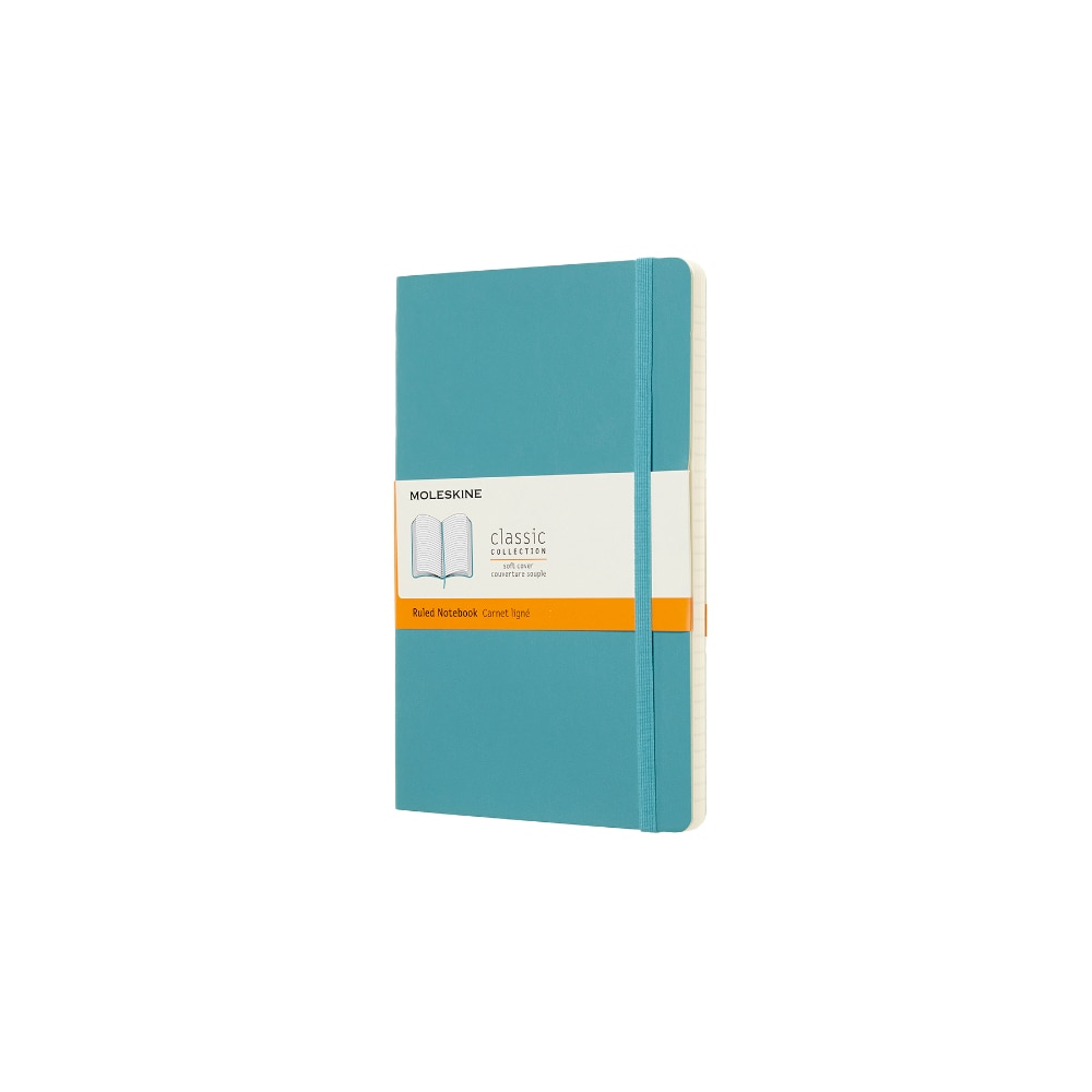Agenda Moleskine, Classic Collection, 13 x 21 cm, 70 g/m2, Turcoaz