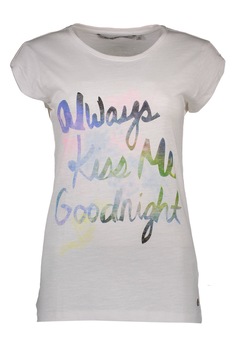 Tricou Dama, SILVIAN HEACH, 9106791, Logo, Alb, Alb, XS Tricou Dama, SILVIAN HEACH, 9106791, Logo, Alb, Alb, XS