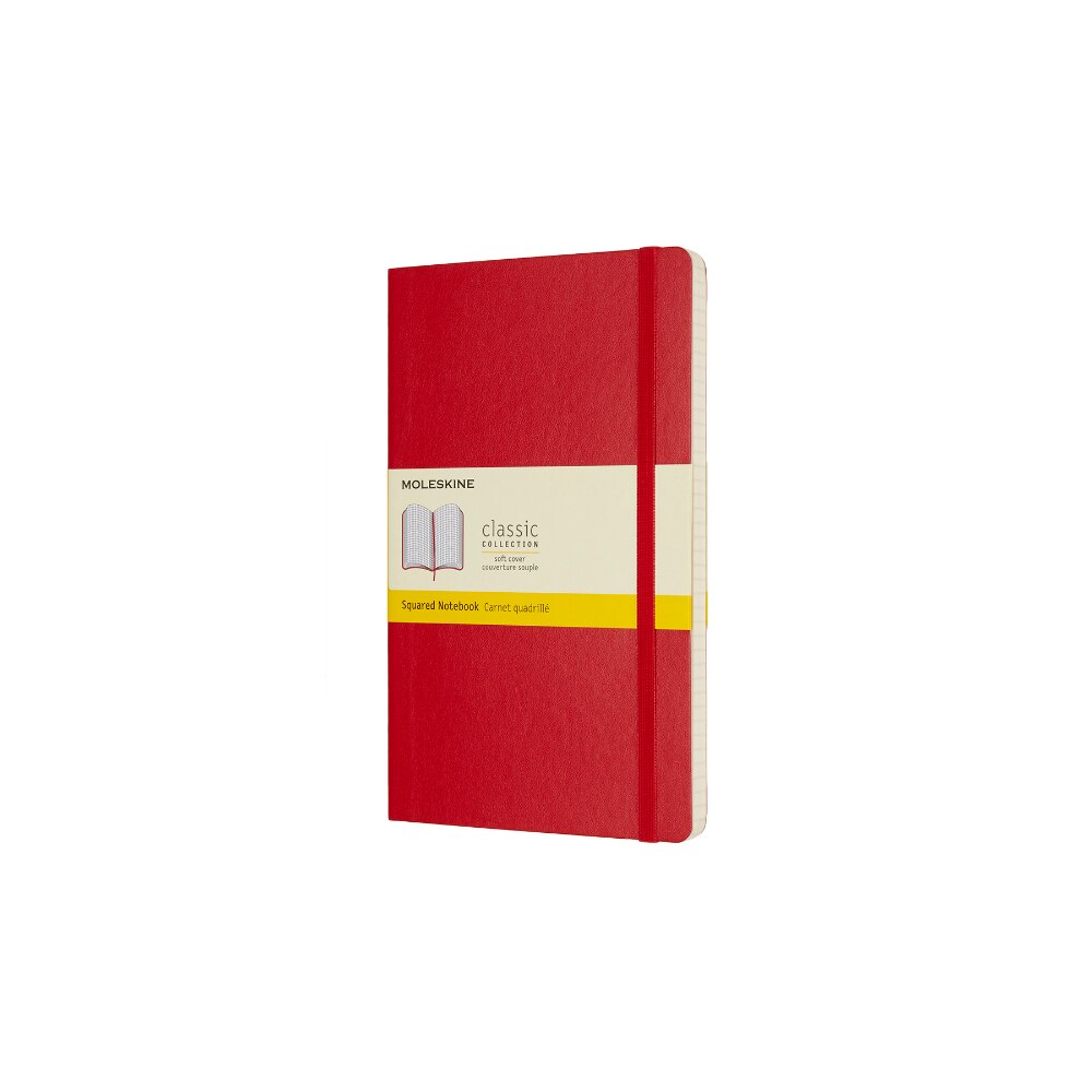 Agenda Moleskine, Classic Collection, 13 x 21 cm, 70 g/m2, Rosu
