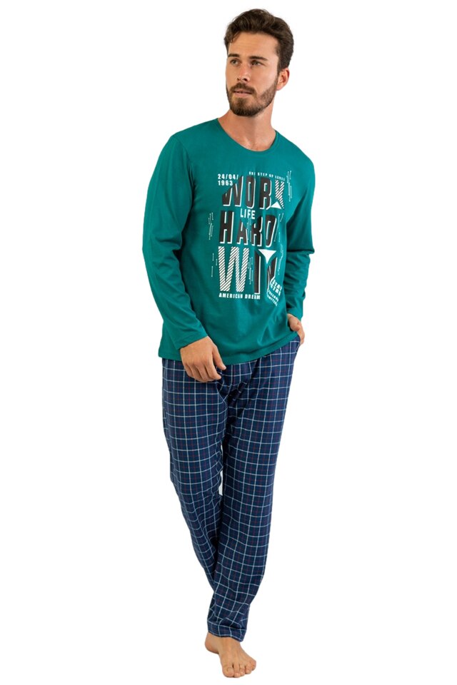 Pijamale barbati Gazzaz by Vienetta, model WHW 1963